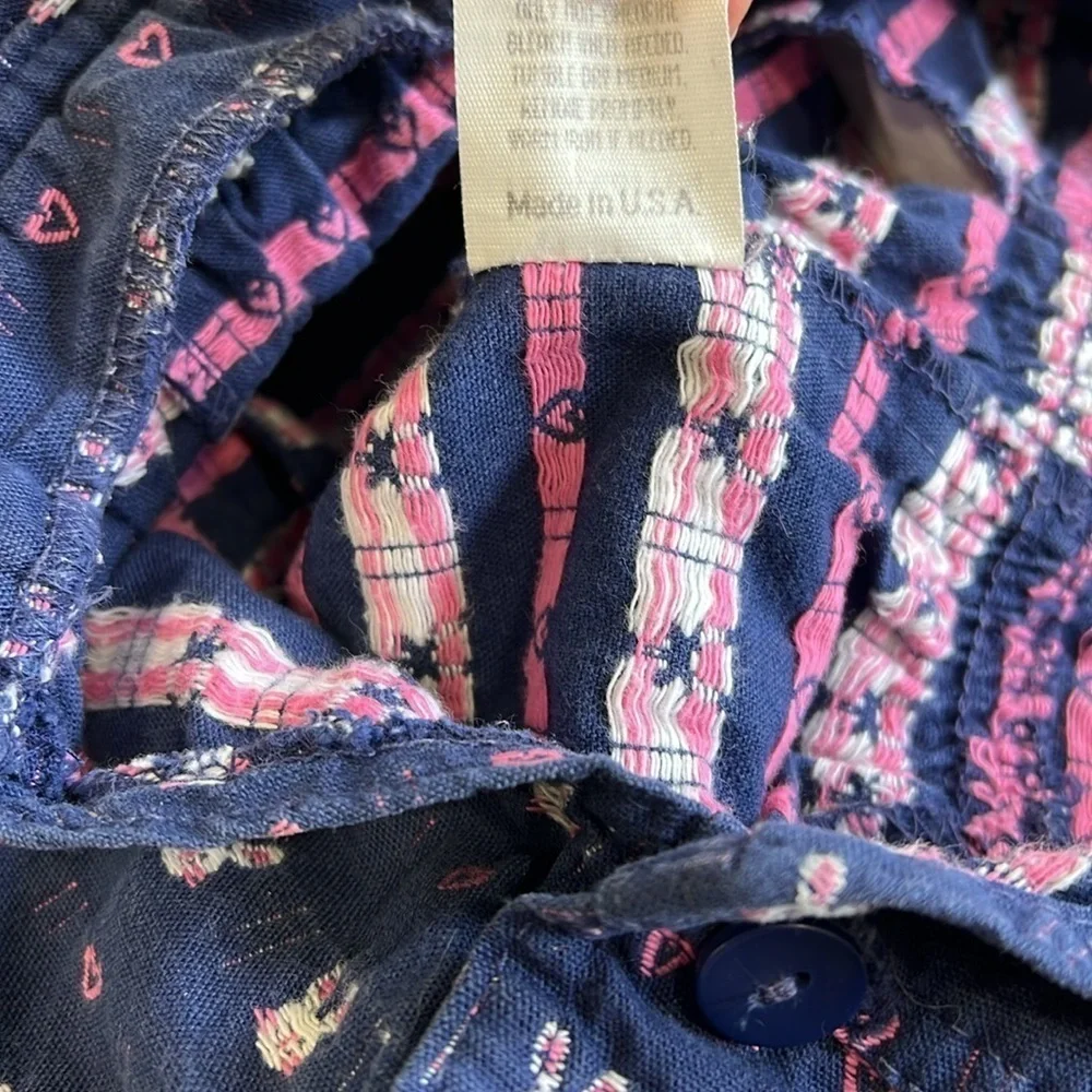 Oshkosh vintage navy rabbit overalls